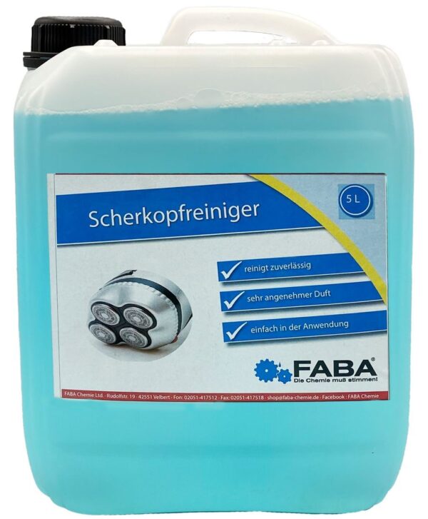 Scherkopfreiniger 5L für Philips & Braun - Clean & Renew mit Auslaufhilfe