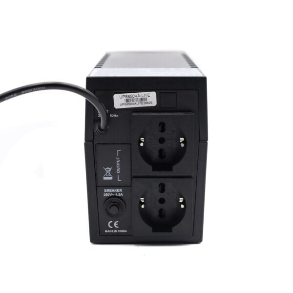 Vultech UPS 650VA Lite - Unterbrechungsfreie Stromversorgung 360 Watt - Image 1