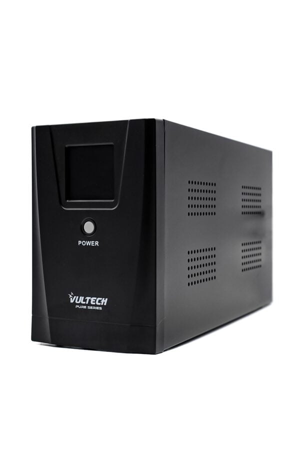 Vultech 1000VA Pure Line UPS mit reiner Sinuswelle und LCD-Display
