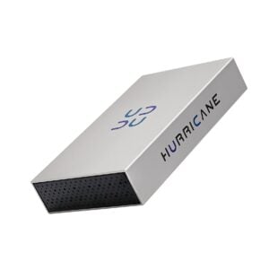 Hurricane 3518S3 Aluminium Festplattengehäuse 3.5" USB 3.0 Silber