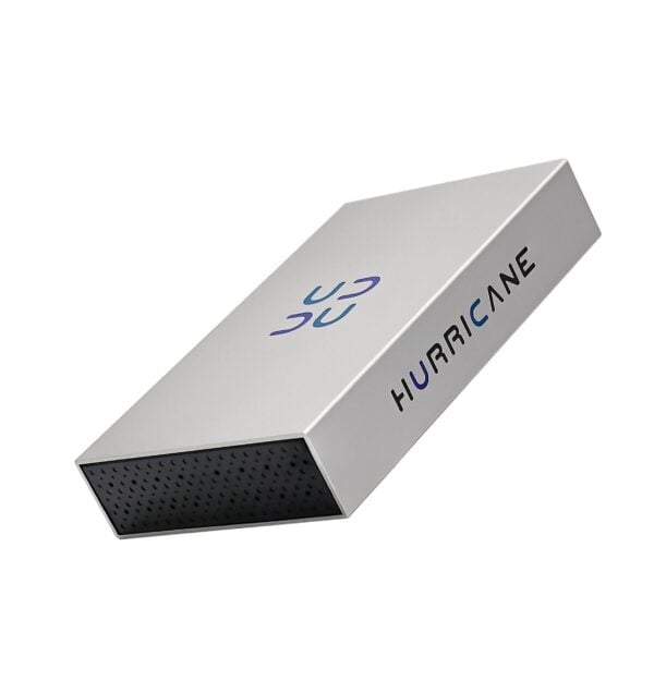 Hurricane 3518S3 Aluminium Festplattengehäuse 3.5" USB 3.0 Silber