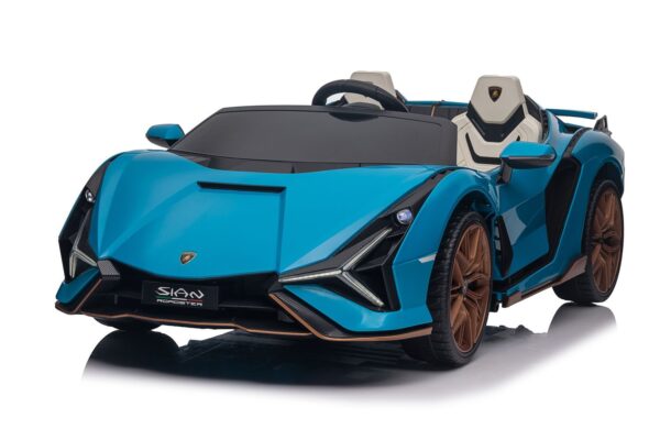 Lamborghini SIAN Elektro Kinderauto 4x75W Allrad 24V mit Lizenz
