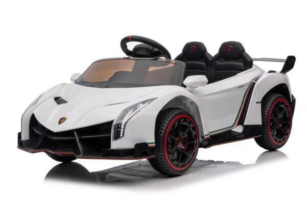 Elektro Kinderauto Lamborghini Veneno 4x4 mit Lizenz 12V 7Ah Allrad - Image 4