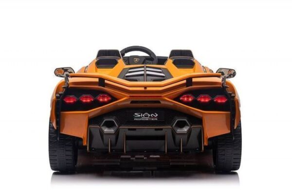 Elektro Kinderfahrzeug Lamborghini SIAN 2-Sitzer – lizenziert, 24V, 4 Motoren - Image 4
