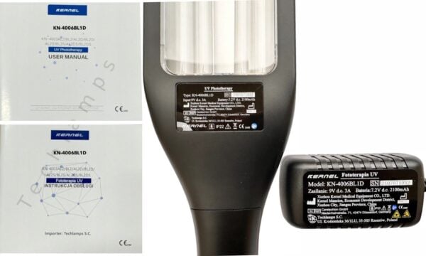 UVB 311nm Lichttherapie Lampe mit 2x 9W Philips - Effektive Hautbehandlung - Image 6