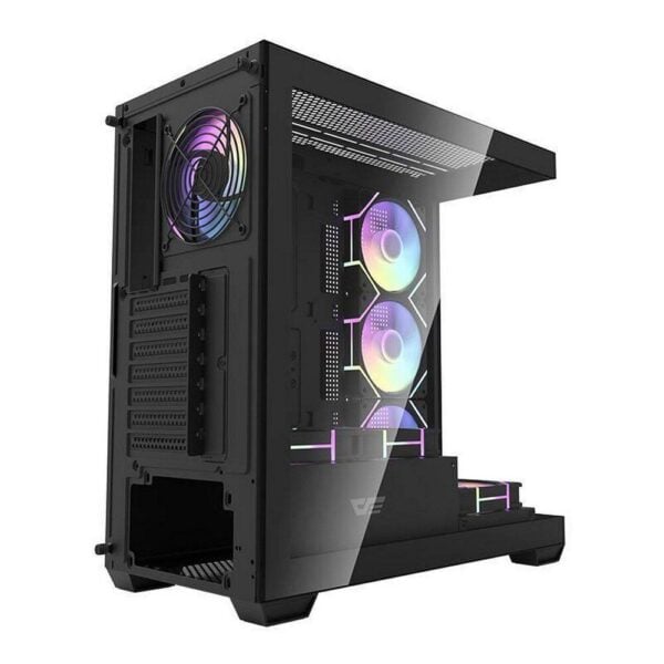 Darkflash DS900 Black Computergehäuse mit Lüftern – Hochwertig & Stylisch - Image 5