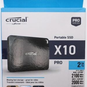 Crucial X10 Pro 2TB Portable SSD USB-C 3.2 - Externe Festplatte
