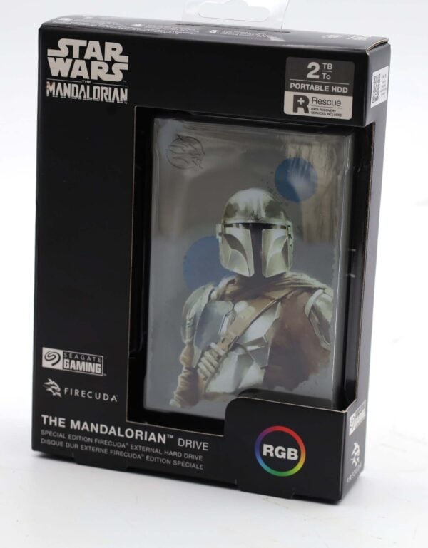 Seagate Mandalorian FireCuda 2 TB Externe Festplatte - Special Edition