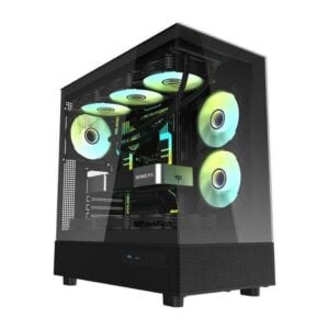 Darkflash DPX90 Black – Hochwertiges ATX Computergehäuse für Gaming
