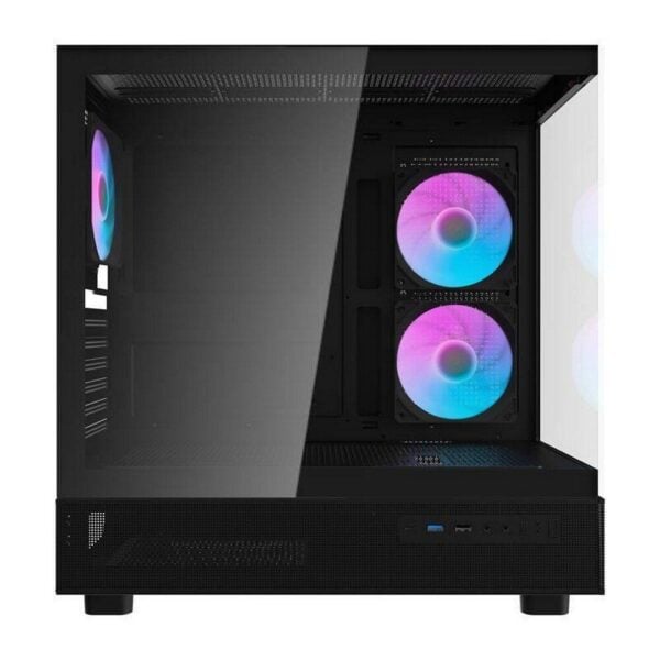 Darkflash DPX90 Black – Hochwertiges ATX Computergehäuse für Gaming - Image 1
