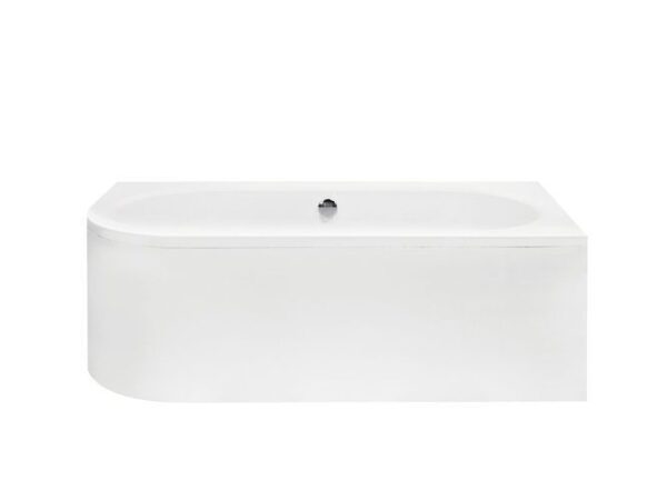 Eckbadewanne AVITA 160x75 rechts mit Acrylschürze, Ablauf & Füße gratis - Image 4