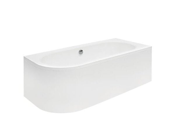 Eckbadewanne AVITA 160x75 rechts mit Acrylschürze, Ablauf & Füße gratis - Image 5