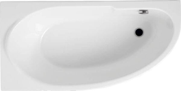 Eckbadewanne MIKI 140x70 cm aus Acryl mit GRATIS Ablauf & Füßen - Image 3