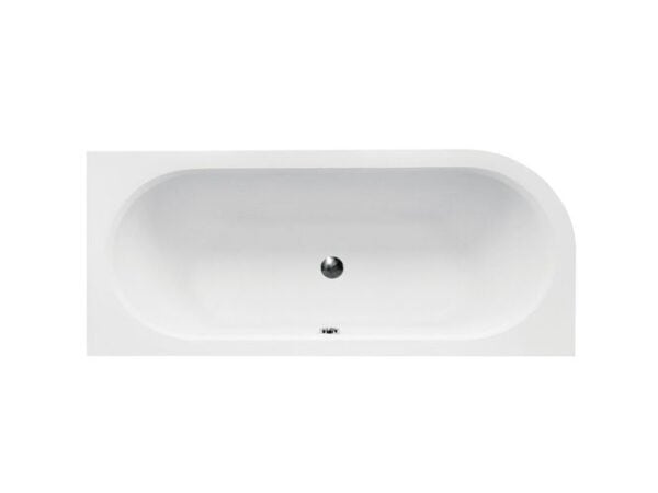 Eckbadewanne AVITA 170x75 rechts mit Acrylschürze, Ablauf & Füße gratis - Image 3