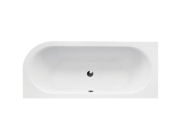Eckbadewanne AVITA 170x75 cm links mit Acrylschürze, Ablauf & Füße gratis - Image 3