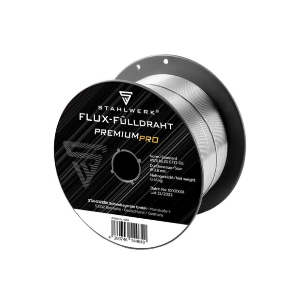 Stahlwerk Fülldraht 3er Set FLUX E71T-GS 0,9 mm 0,45 kg MIG MAG Draht - Image 1