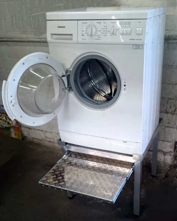 Premium Waschmaschinen Untergestell Alu, 150 kg Traglast, 1 Auszug - Image 4